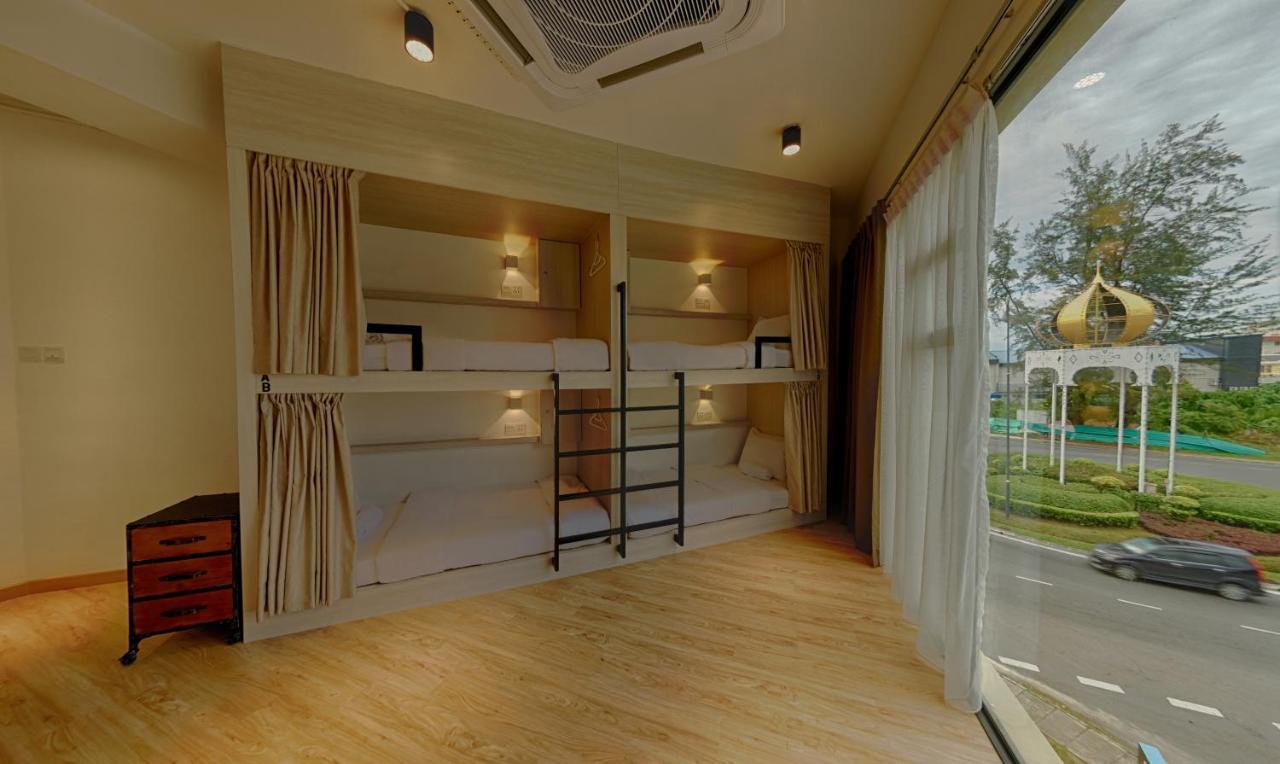 Bulatan Hostel Tanjong Aru Bagian luar foto